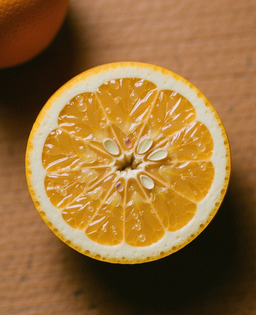 Détail de fruit frais